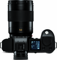 Leica SL2 (Typ 2998) in schwarz mit Summicron 50mm f2 von oben