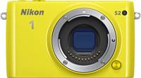 Nikon 1 S2 in gelb von vorne