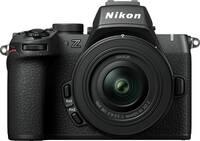Nikon Z50 II in schwarz mit Z DX 16-50mm f35-63 von vorne