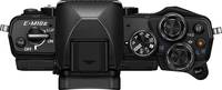OM System OM-D E-M10 Mark II in schwarz von oben