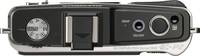 OM System PEN E-P2 in schwarz von oben