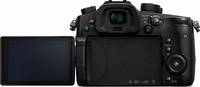 Panasonic Lumix DC-GH5 in schwarz von hinten Panasonic Lumix DC-GH5 in schwarz von hinten