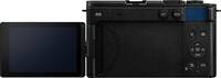 Panasonic Lumix DC-S9 in blau mit Schwenkdisplay von hinten