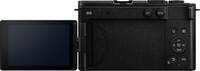 Panasonic Lumix DC-S9 in schwarz mit Schwenkdisplay von hinten