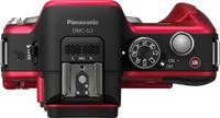 Panasonic Lumix DMC-G3 in rot von oben