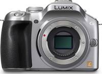 Panasonic Lumix DMC-G5 in silber von vorne Panasonic Lumix DMC-G5 in silber von vorne