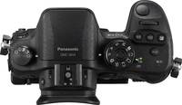 Panasonic Lumix DMC-GH4R in schwarz von oben Panasonic Lumix DMC-GH4R in schwarz von oben