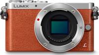 Panasonic Lumix DMC-GM1 in braun von vorne
