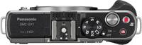 Panasonic Lumix DMC-GX1 in silber von oben