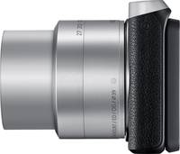 Samsung NX mini in schwarz mit 9-27 mm von links