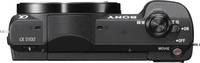 Sony Alpha 5100 in schwarz von oben
