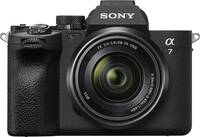Sony Alpha 7 IV in schwarz mit FE 28-70mm F35-56 von vorne