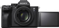 Sony Alpha 7S III in schwarz mit Schwenkdisplay von vorne Sony Alpha 7S III in schwarz mit Schwenkdisplay von vorne