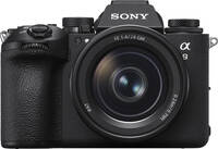Sony Alpha 9 III in schwarz mit SEL24F14GMM von vorne