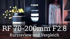 Canon RF 70-200mm F2.8 L IS USM REVIEW und VERGLEICH mit dem Tamron SP 70-200mm 2,8 DI VC USD G2